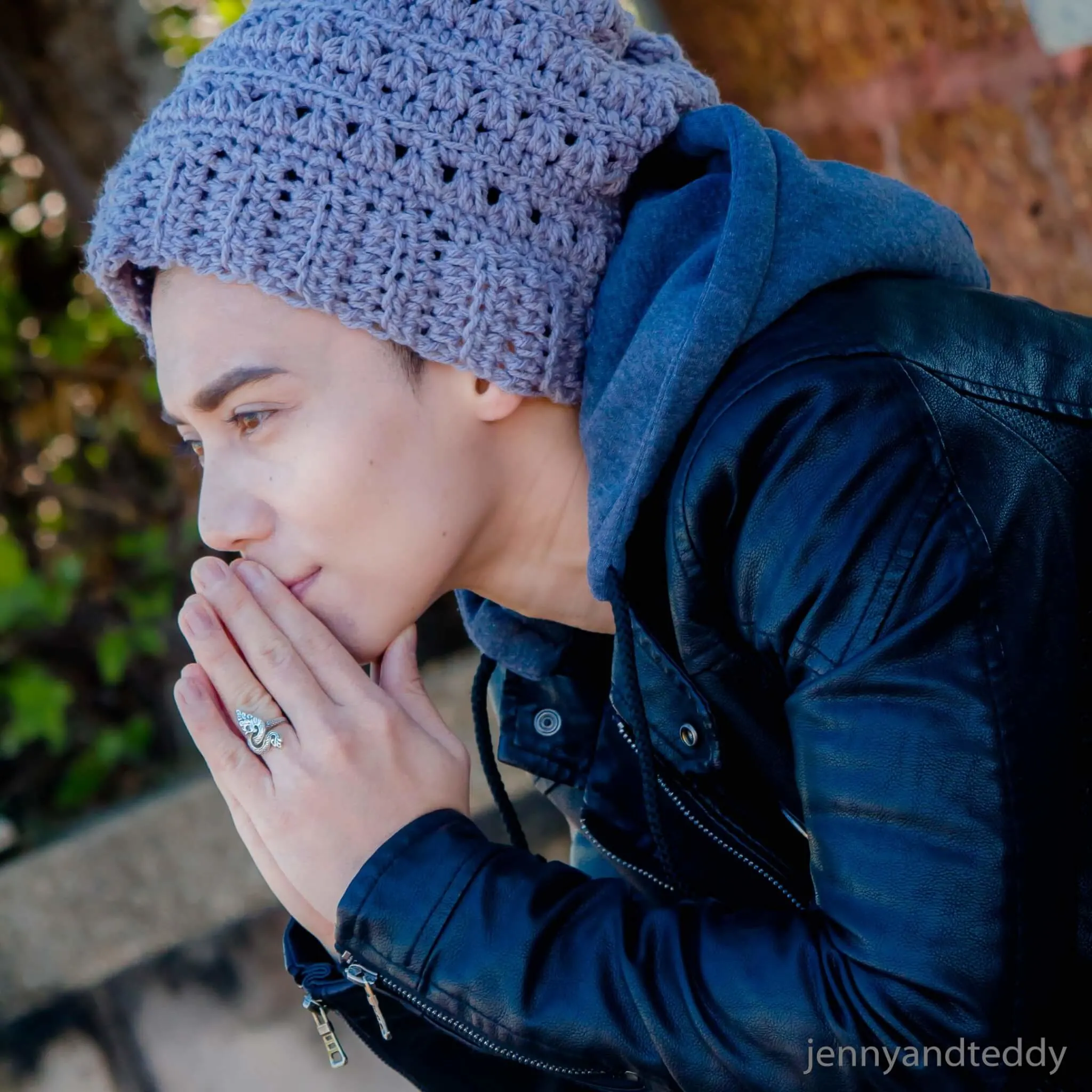 easy men crochet beanie hat with video tutorial free crochet pattern3