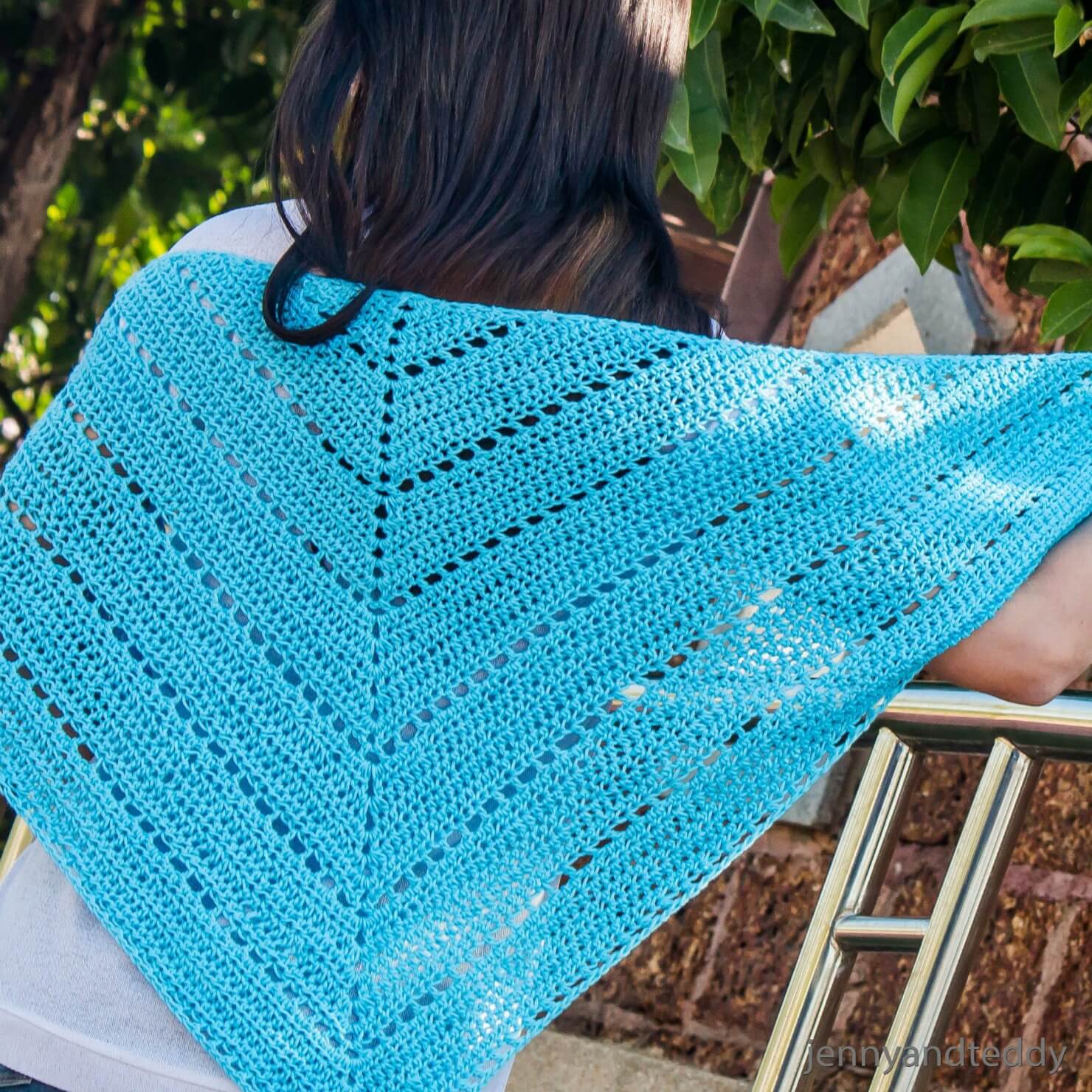 light and lacy crochet wrap free pattern