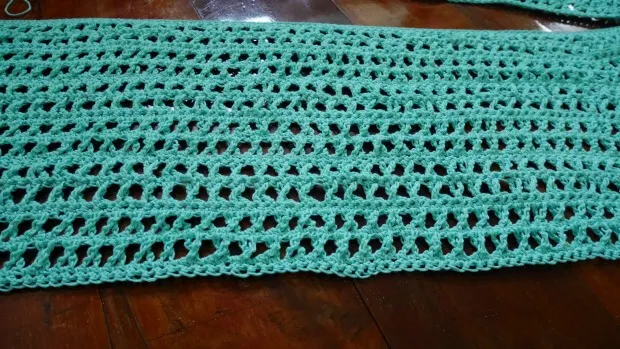 crochet 1 rectangle.