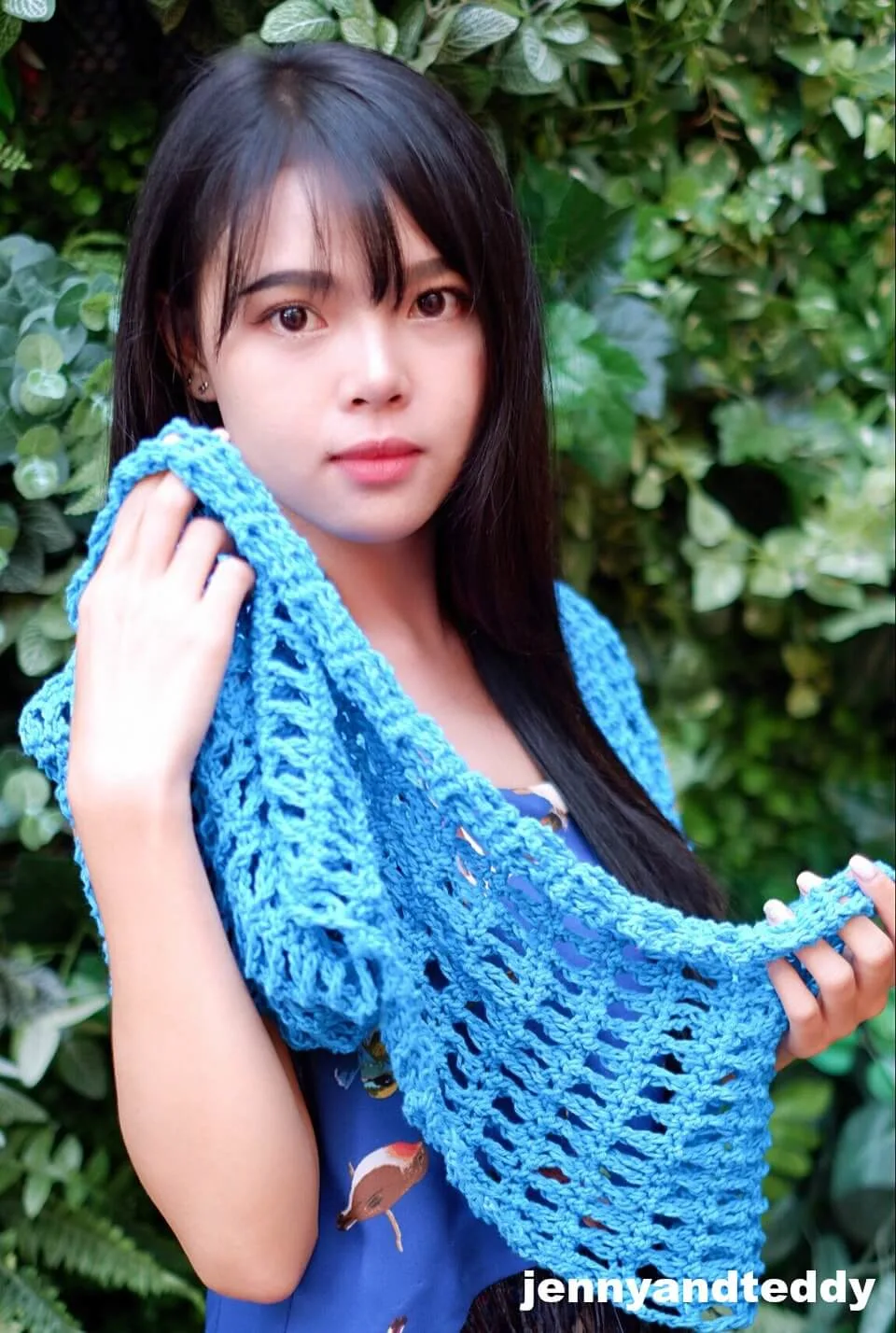 Hellow summer breezy crochet cowl free pattern and tutorail beginner friendly by jennyandteddy
