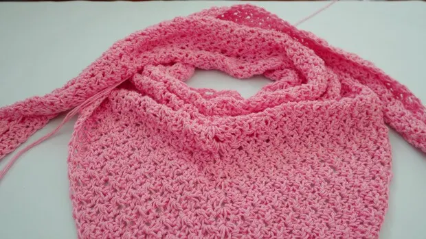 basic  scarf  crochet tutorial