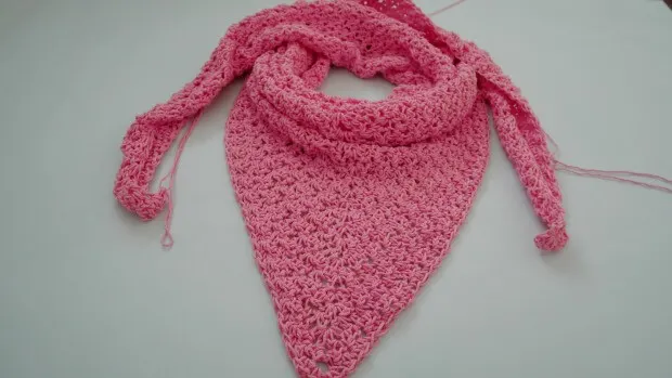 the weekend crochet scarf beginner friendly