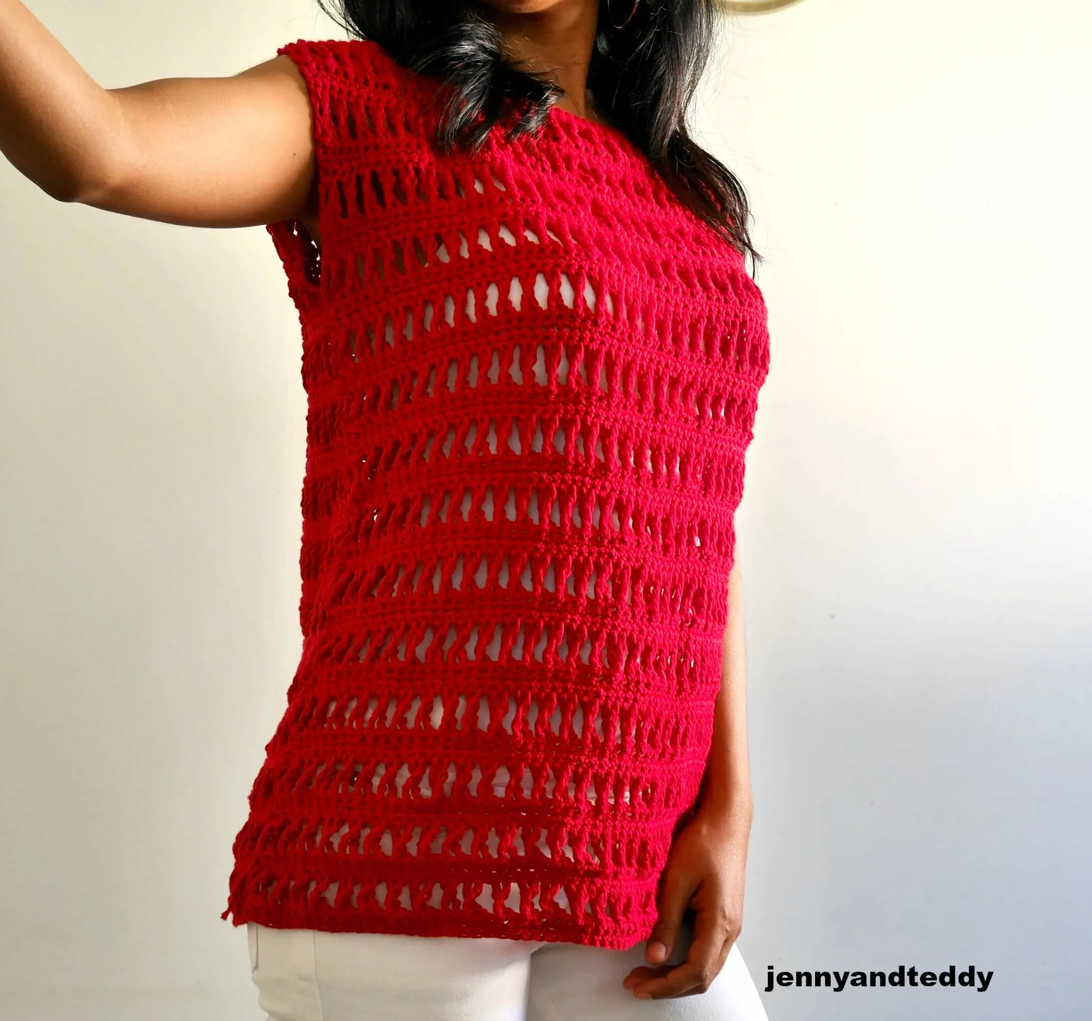 summer crochet top beginner