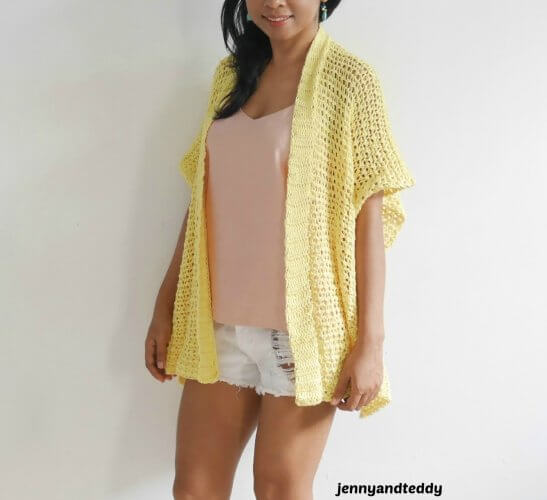 1beginner crochet kimono cardigan by jennyandteddy