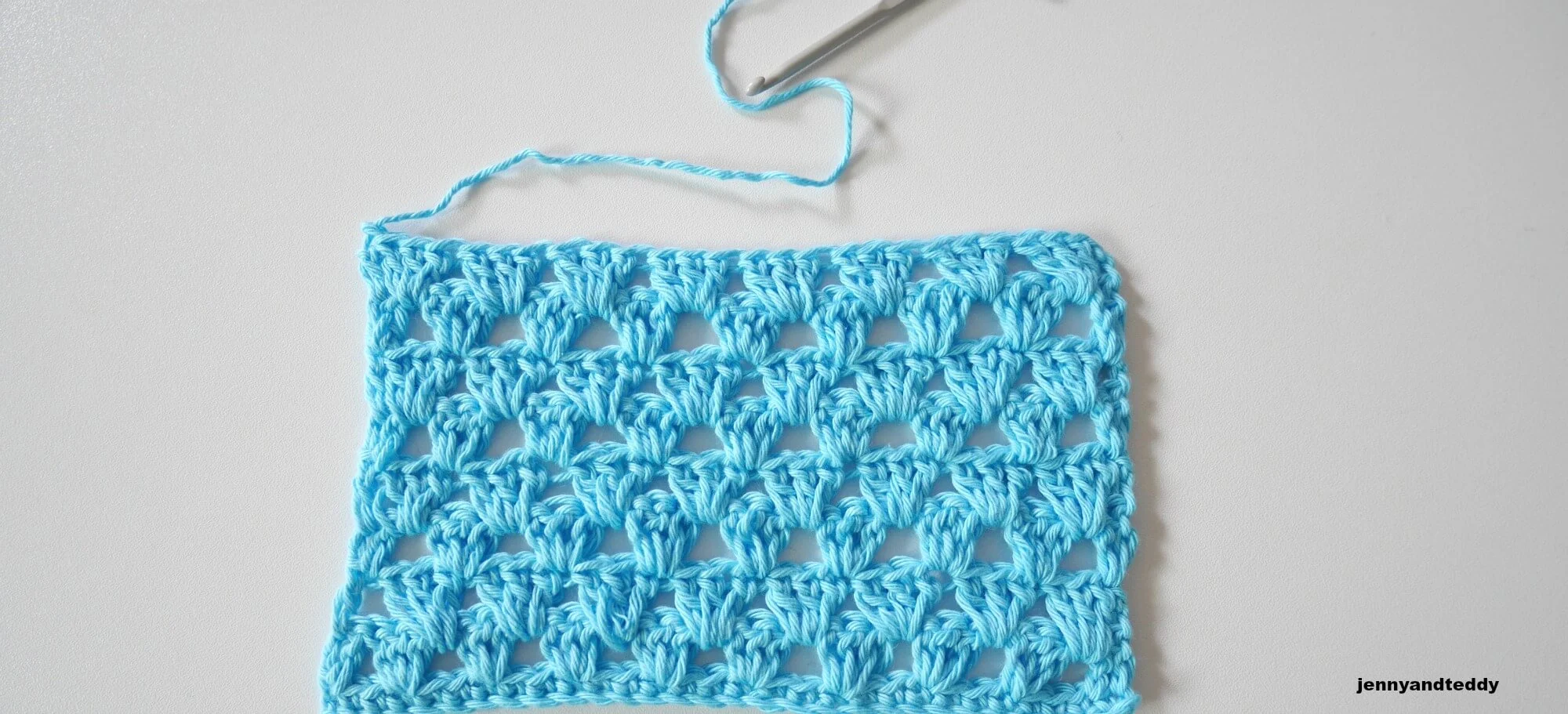 granny easy crochet stitches tutorail by jennyandteddy