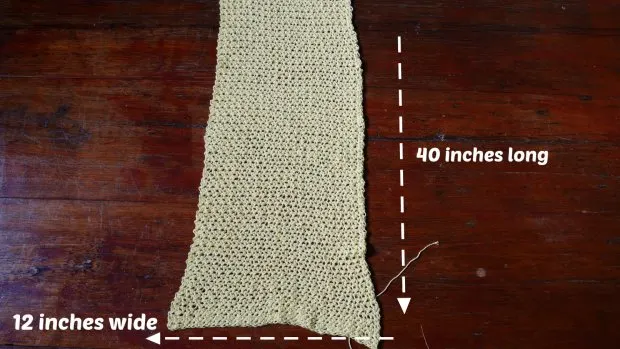 crochet rectangle