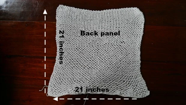 back panel cardigan
