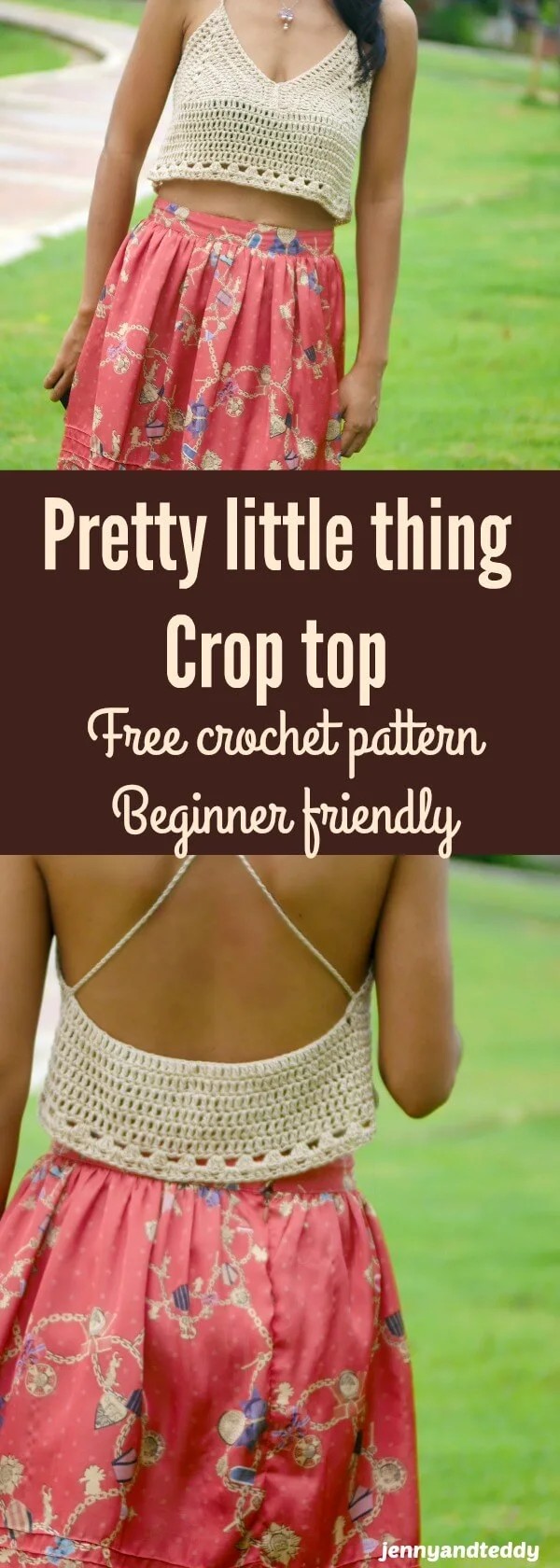 summer crop top pretty little thing crop top free crochet pattern