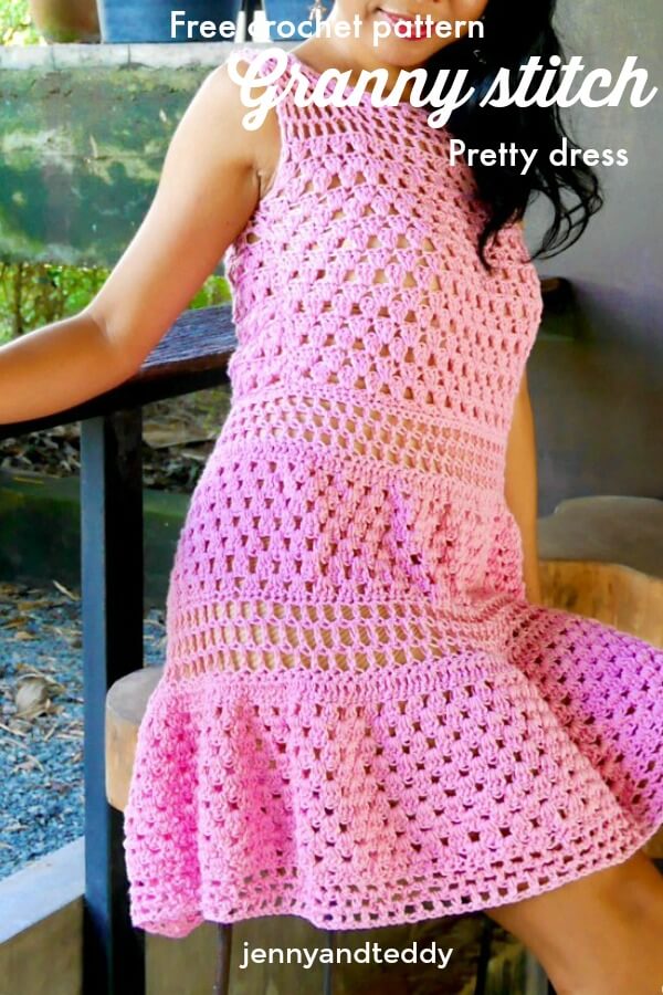 10 Crochet dress patterns to try