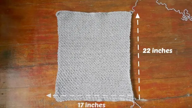 Easy poncho free patten