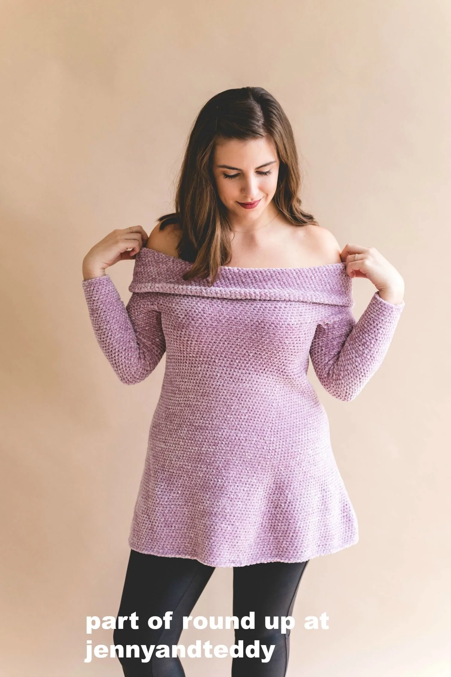 easy crochet tunic tutorial velvet photo