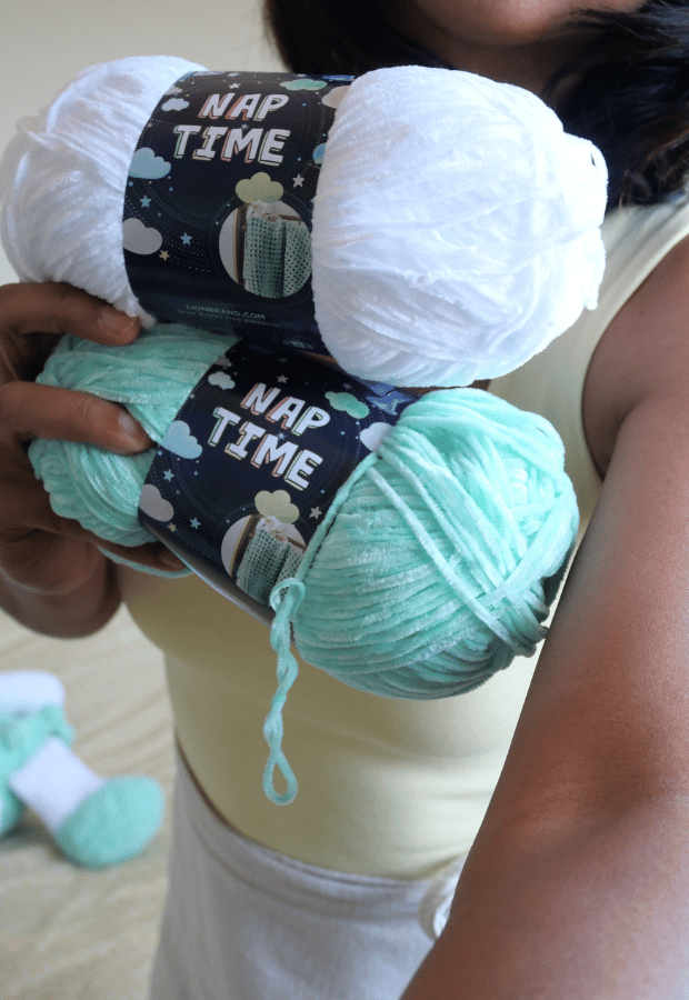 nap time yarn from lionbrand