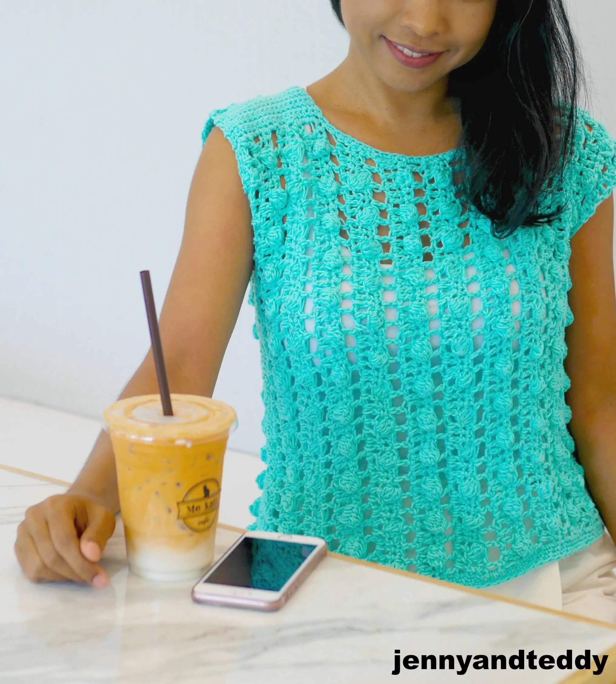 bobble stitch top photo