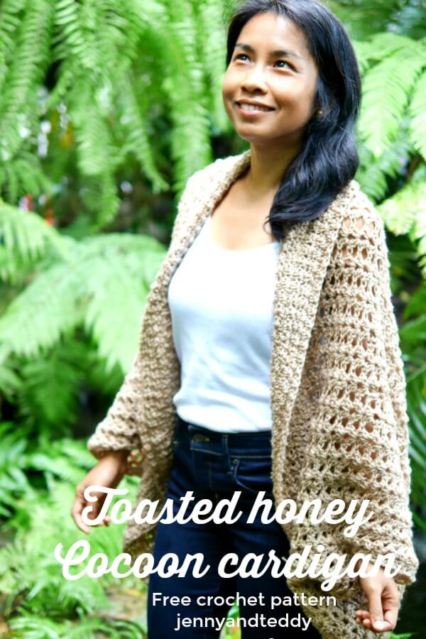 cream cocoon cardigan