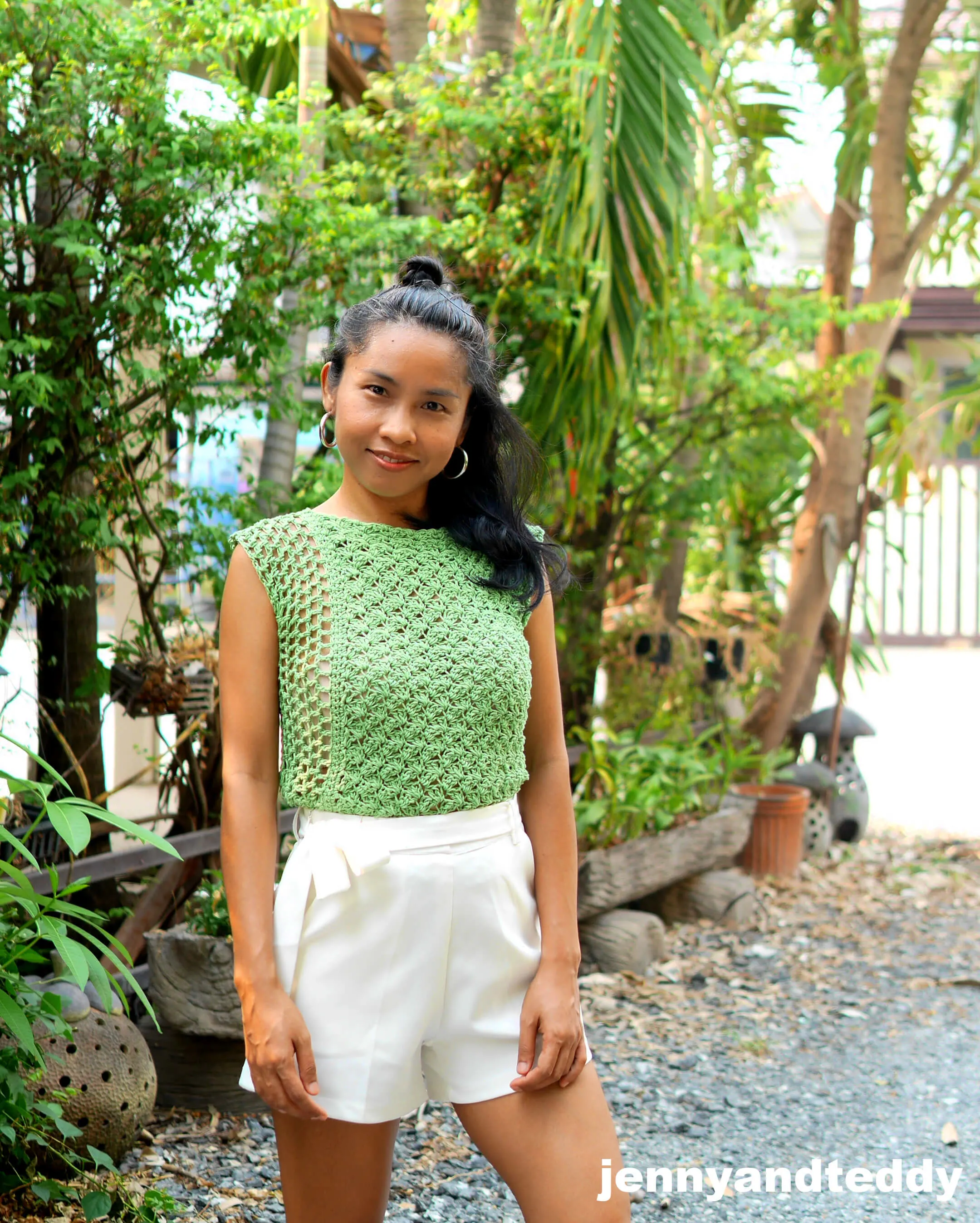 simple crochet tank top