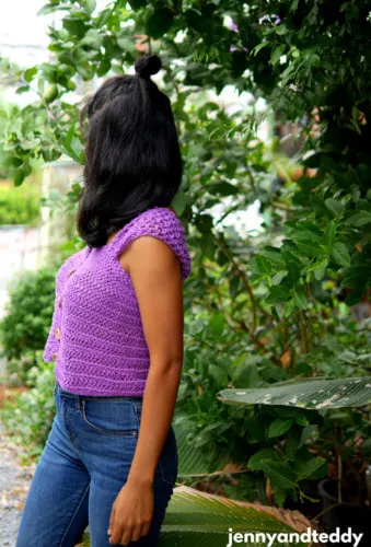 easy and quick crochet crop