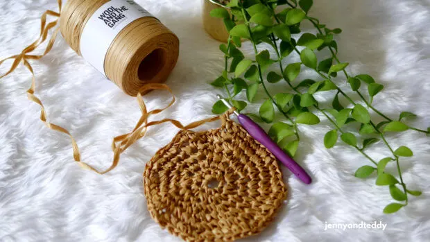 simple crochet sun hat