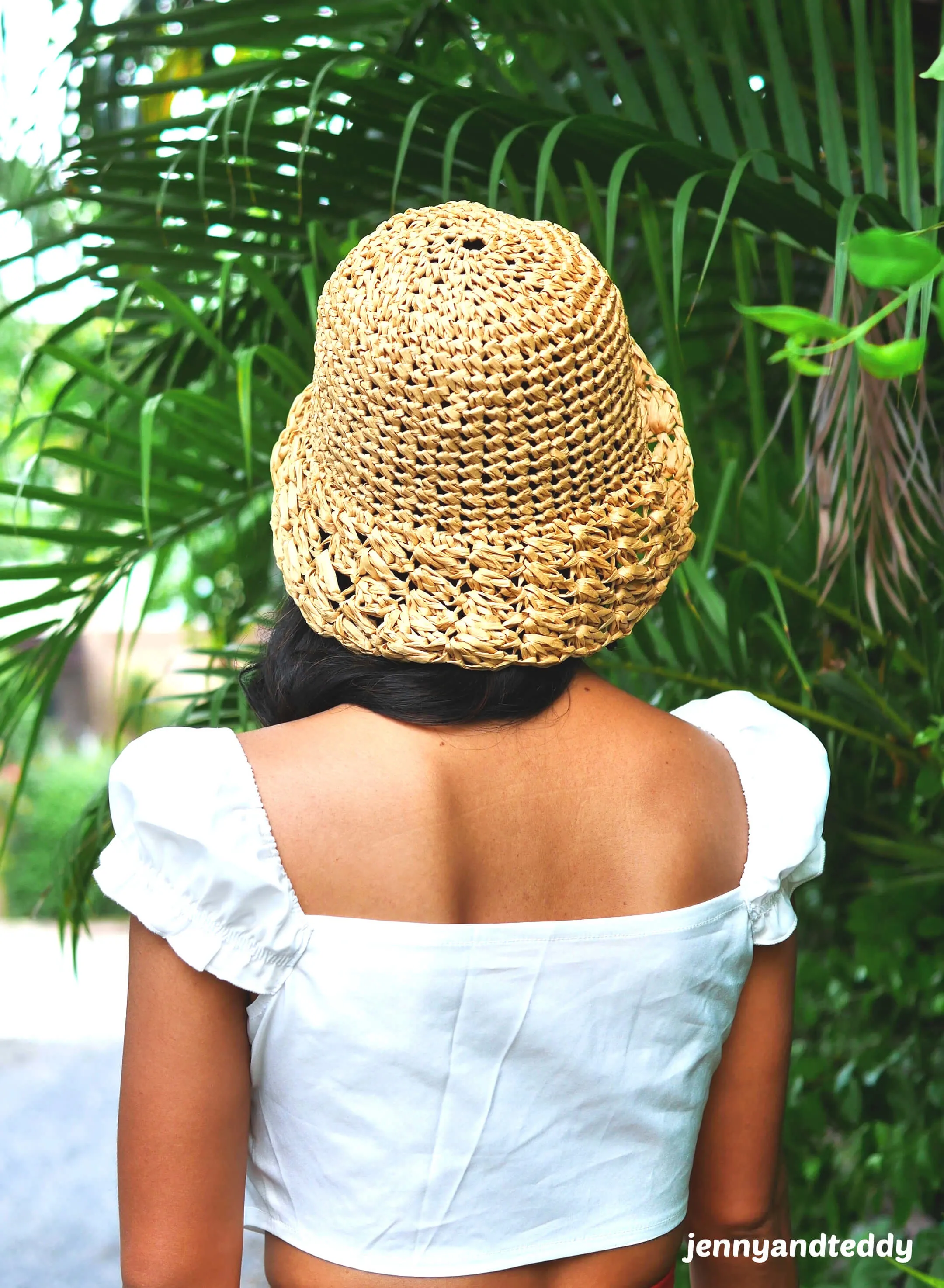 quick and easy crochet bucket hat free how to tutorial.