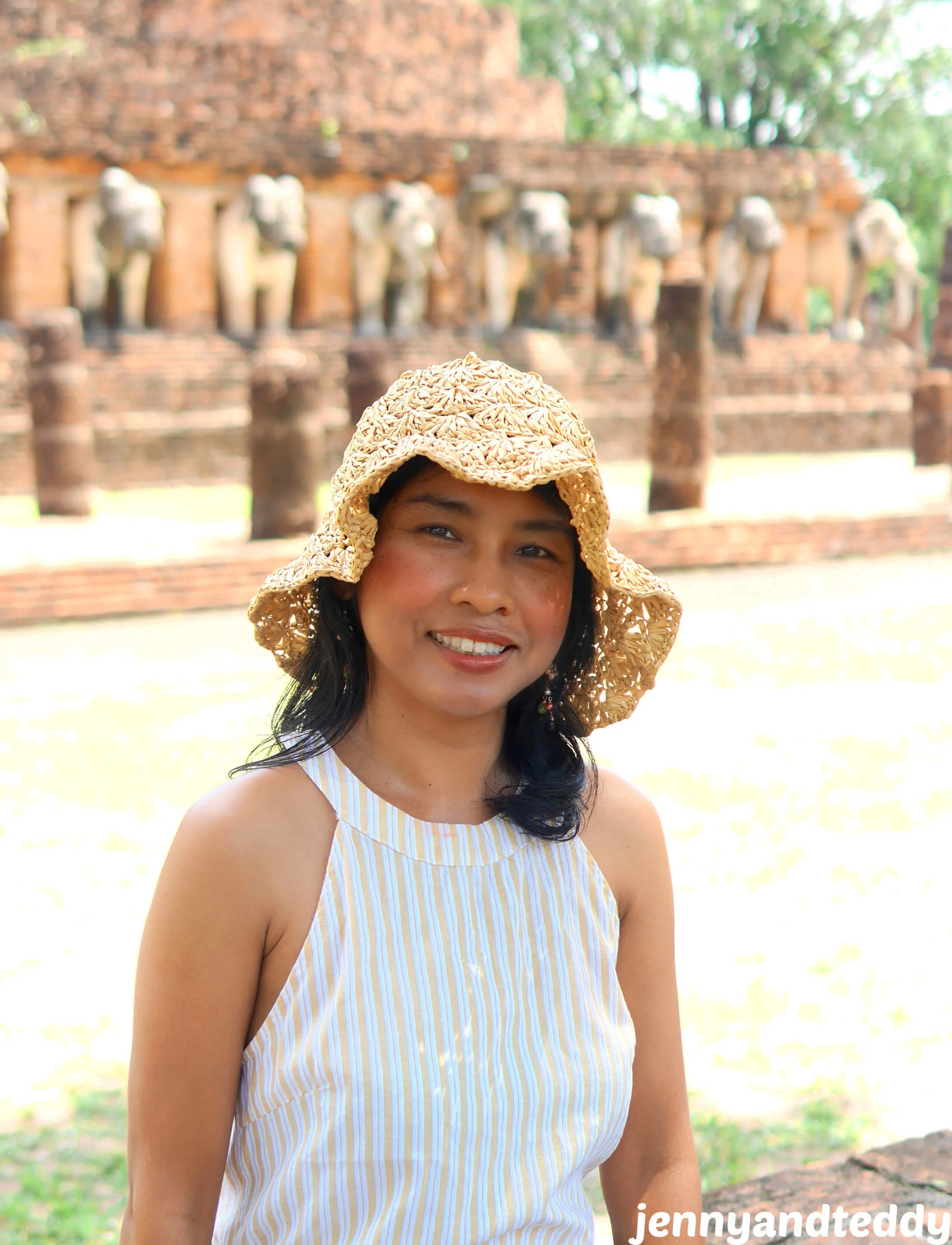 crochet floppy brim sun hat free pattern 