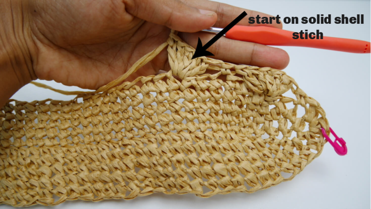 My Hobby Is Crochet: Alie Beach Bag, a Crochet Raffia Beach Bag/ Market Bag  - Free Crochet Pattern