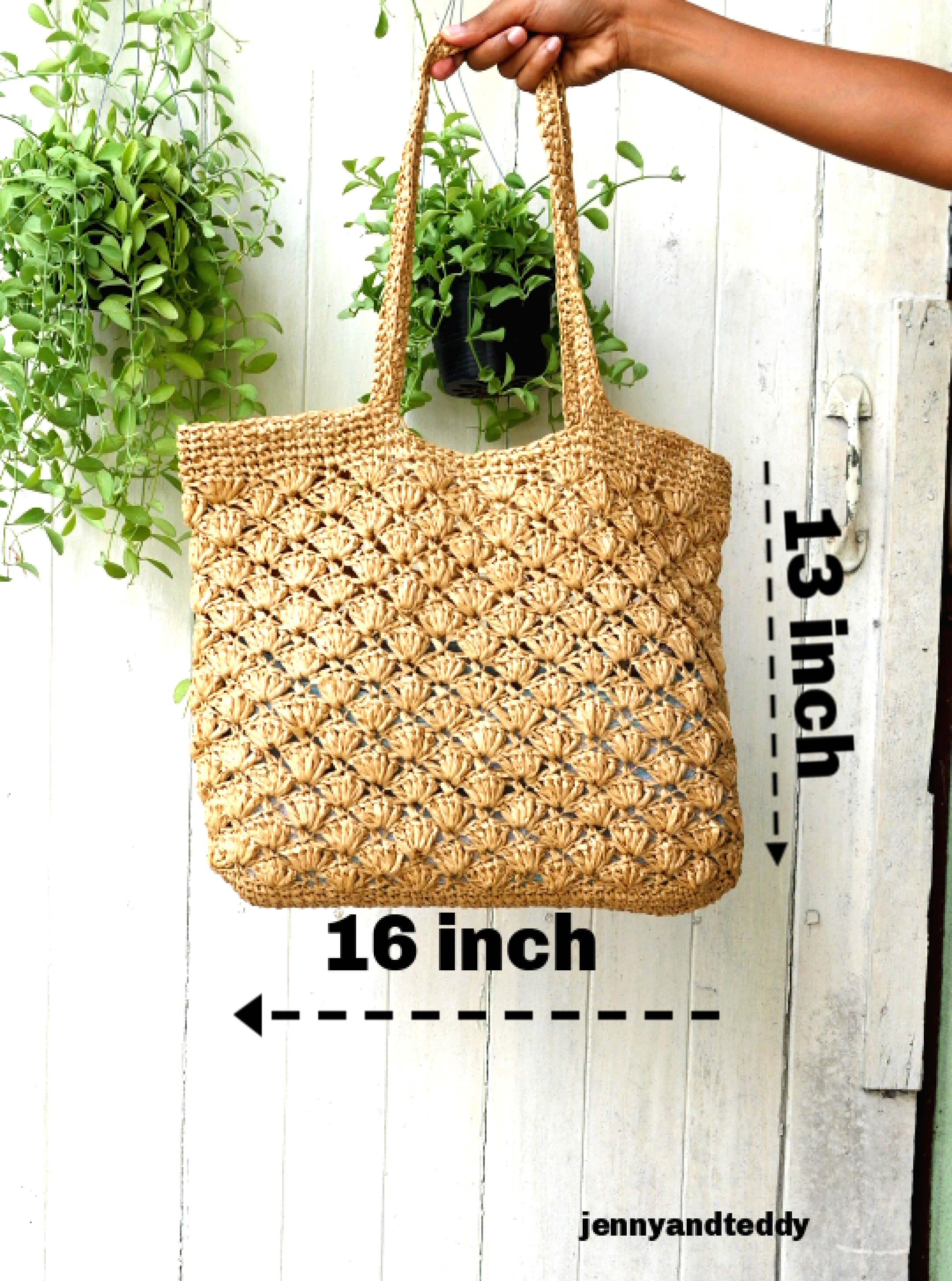 Crochet Weekender Bag – Crochet Pattern