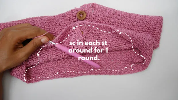 easy crochet cami top 4