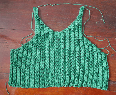 Simple crochet summer vibes tank top - Jenny & Teddy