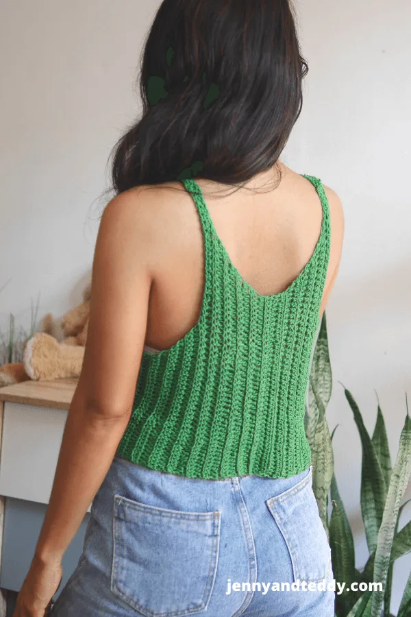 easy crochet summer vibes tank top free crochet pattern.