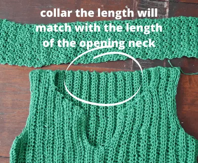 crochet beautiful collar.