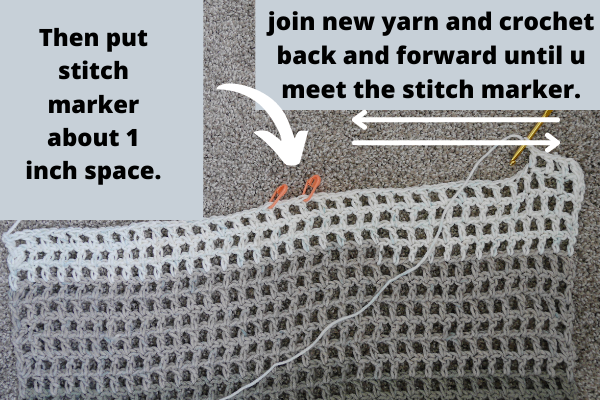 How to creating a v neck for crochet top.