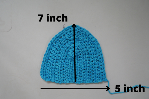 measurement of crochet bra cup