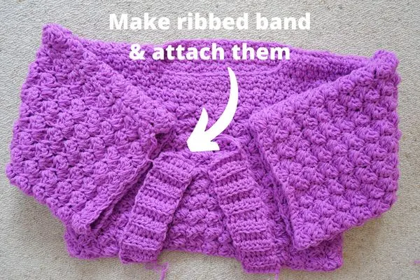 make ribbed band.