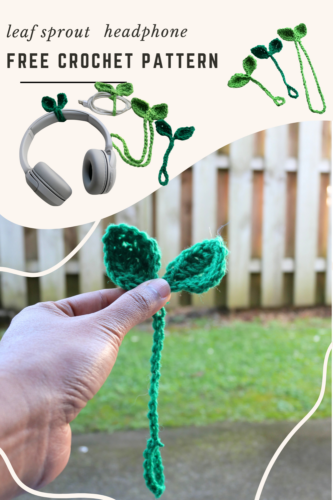 sprout tiny mini leaf headphone step by step tutorial.